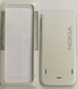 Carcase Carcasa Nokia 5310 alb+argintiu originala , fata+ capac baterie n/c 253507,253511