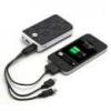 Acumulatori externi Power Bank 8800mAh Forma Triunghi 3D iPhone 5 iPad iPod Samsung HTC LG Sony Nokia Negru