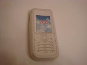 Huse telefoane Husa Silicon Nokia 2730 alba