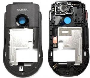Carcase Mijloc Nokia 6630 original inclusiv Memorycard Door, Sidekeys, Vibra Motor, Micro, DC-Jack Antenna, Camera Window, Bluetooth Antenna