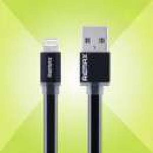 Accesorii telefoane - cablu de date Cablu Lightning 8 Pin USB Data Sync Si Incarcare 1 Metru iPad Mini 3 Remax Original Negru