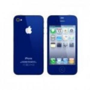Display iPhone 4 Si Capac Carcasa - Albastru Imperial