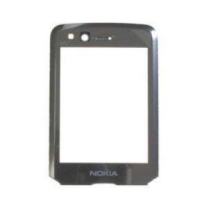 Carcase Geam Carcasa Nokia N82 argintiu