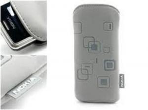 Huse telefoane Nokia Pouch for 6300 grey bulk