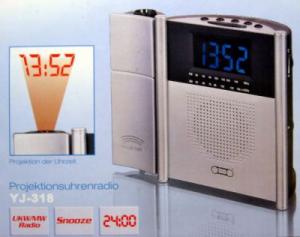 Ceas cu radio si proiector YJ-318
