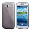Huse Husa TPU Gel Samsung Galaxy Grand I9080 Leiers Thin Ice Series Transparenta Neagra