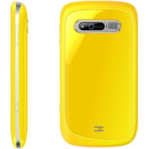 IGlo Unique A1-01: Smartphone Dual SiM 3G cu Android ver.2.3.4 -galben