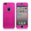 Accesorii iphone aluminiu periat skin sticker iphone 5 roz