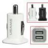 Incarcatoare Incarcator Auto iPhone 4 USAMS Dual USB Negru