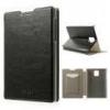 Huse Husa Flip Cu Stand BlackBerry Passport Q30 Piele PU Crazy Horse Neagra