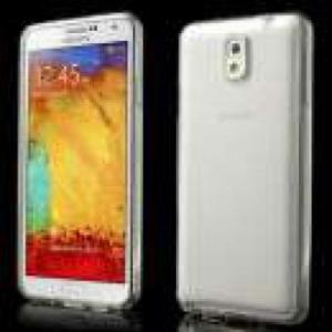 Huse Husa Samsung Galaxy Note 3 Anti-Amprente Transparenta