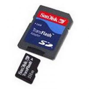 MICRO SD TRANS FLASH 512 Mb original MOTOROLA