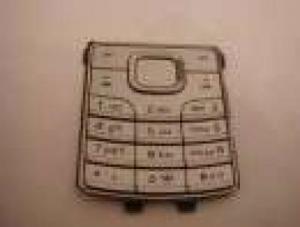 Accesorii telefoane - tastatura telefon Tastatura Nokia 6500 Classic Originala Argintie