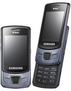 Telefon Dual SiM SAMSUNG C6112, Meniu Limba ROMANA, ORIGINAL -albastru deschis