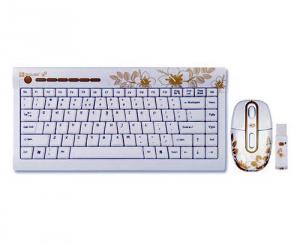 Kit wireless tastatura + mouse G-Cube Golden Sunrise GRKSA-610SR