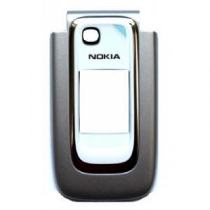 Carcase Capac Fata Nokia 6131 Argintiu