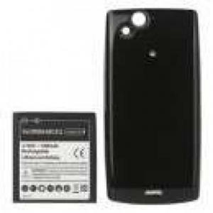 Acumulatori Acumulator De Putere 3500mAh Sony Ericsson Xperia Arc S LT18a Cu Capac Baterie Spate Negru