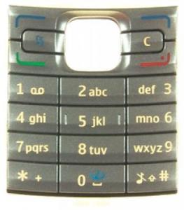 Tastatura telefon Tastatura Nokia E50 Argintie Cal A