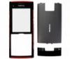 Carcase originale Nokia X2 Carcasa Originala 3 piese Rosie -Neagra