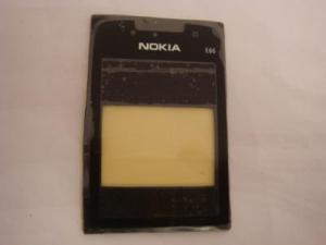 Geam carcasa Geam Nokia E66 Negru
