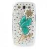 Huse Husa Samsung Galaxy S III I9300 Zana Fluture Cu Diamante 3D