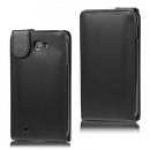 Huse Husa Flip Vertical Samsung Galaxy Note I9220 GT-N7000 I717 Piele PU Neagra
