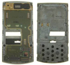 Piese Nokia N80 Slide silver, UI Frame Spare incl. Board with VGA-Camera Front, Earpice + Spring, IRDA, Board to Board Connector, Flexi Connector and Engine Slide Shield