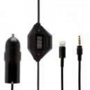 Accesorii iphone Emitator Fm Universal 8 Pini Si Jack Audio Cu Microfon Pentru iPhone 5 Smartphone Mp3 Mp4