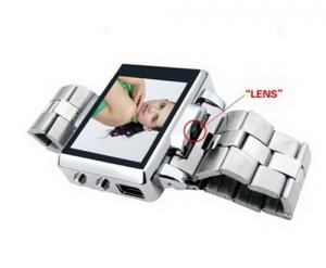 Camera video spion ceas de mana 8 Gb cu ecran LCD