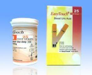 Teste aparat Glucometru + Colesterol + Acid uric Easytouch GCU acid uric 25 buc