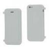 Huse - iphone husa flip silicon iphone 5 flexibila tpu folio alba