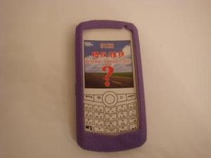 Husa Silicon Blackberry 8100 mov bulk