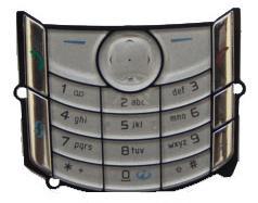 Tastatura Nokia 6680 argintie