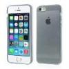 Huse - iphone Husa Flexibila Gel TPU iPhone 5 5s Negru Transparent