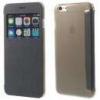 Huse - iphone husa flip iphone 6 plus cu fereastra neagra