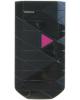 Nokia 7070 prisma fata sus originala neagra+roz