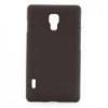 Huse Husa Design Nisip Miscator Plastic Dur LG Optimus L7 2 P710 Maro