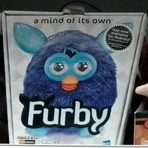 Jucaria Furby pentru iPhone, iPod touch, si alte smart phone culoare mov cu galben