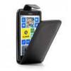 Huse Husa Flip Vertical Nokia Lumia 625 Piele PU Si Inchidere Magnetica Neagra