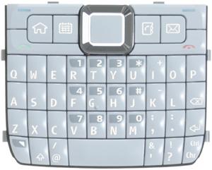 Tastatura Nokia E71 alba
