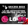 Diverse MicroBox LG 3G unlimited