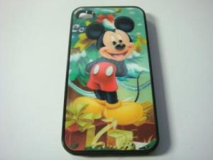Huse telefoane Husa iPhone 4, iPhone 4S Animatie 3D Mickey Mouse