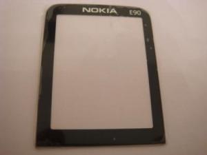 Geam carcasa Geam Nokia E90 (extern) Negru