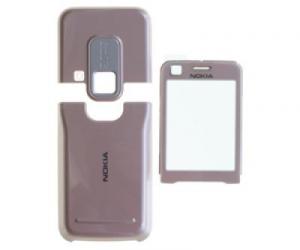 Carcase Carcasa Nokia 6120c,6121c Pink 3piese