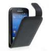 Huse Husa Flip Vertical Samsung Galaxy Trend Lite S7390 S7392 Neagra