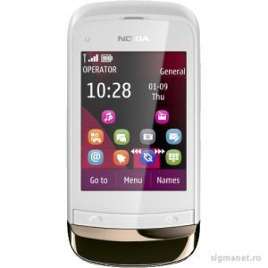 TELEFON NOKIA C2-02 GOLDEN WHITE