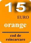 VOUCHER INCARCARE ELECTRONICA ORANGE 15 EURO