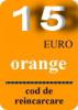 Voucher incarcare electronica orange 15 euro