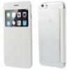 Huse - iphone husa flip iphone 6 plus cu fereastra alba