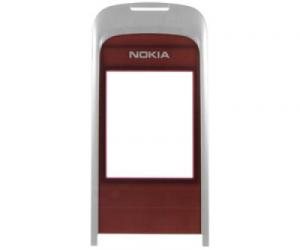 Carcase Geam Nokia 2720f Rosu Original n/c02693P6